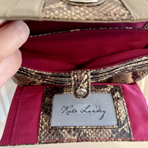 Kate Landry Python Crossbody - Picture 7 of 7